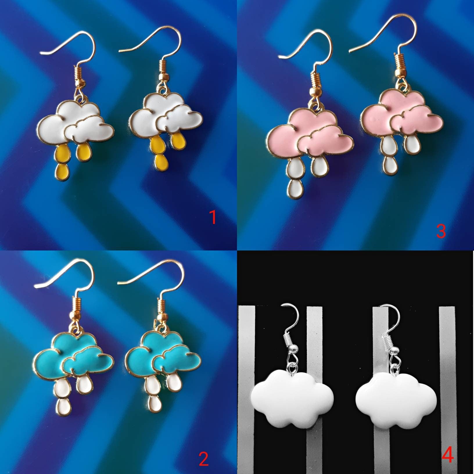 Cloud Earrings Fashion Cloud Earrings Free Shipping