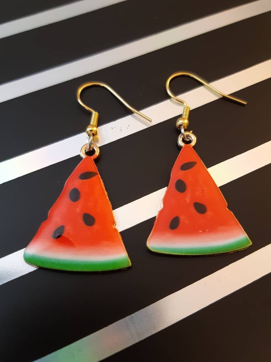 Fruit Drop Earrings Lime Earring Apple, Orange, Lemon, Watermelon , Strawberry Earrings High Quality Fast Shipping