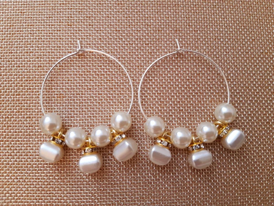 Fashion Big Hook Earring New Design Fashion Pearl Earrings Party Earrings Sparkling Earrings Shipping Today