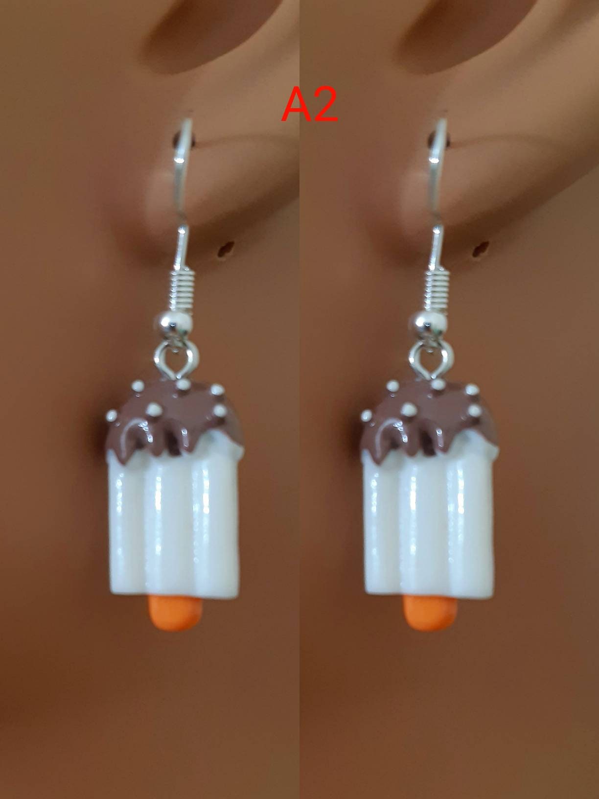 New Style Ice Cream Earrings: Novelty Ice Cream Popsicle Cool