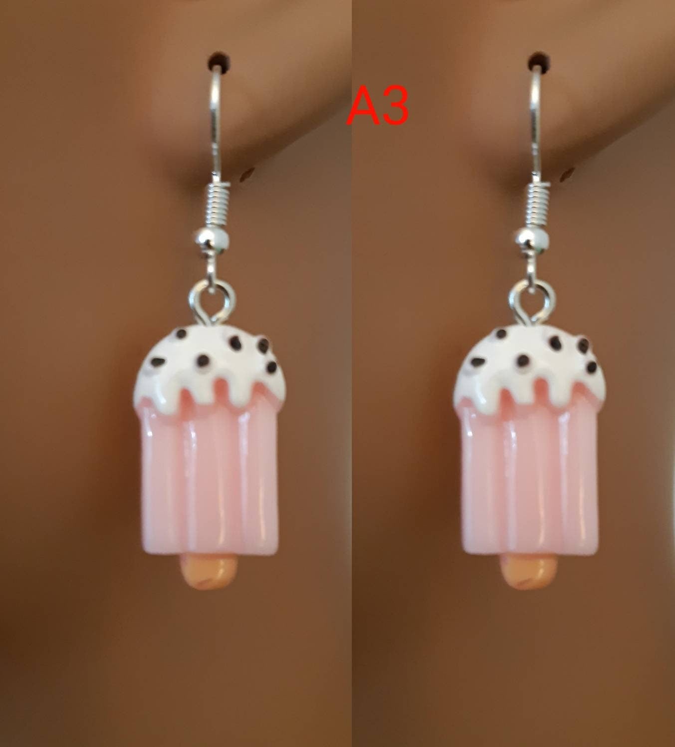 New Style Ice Cream Earrings: Novelty Ice Cream Popsicle Cool