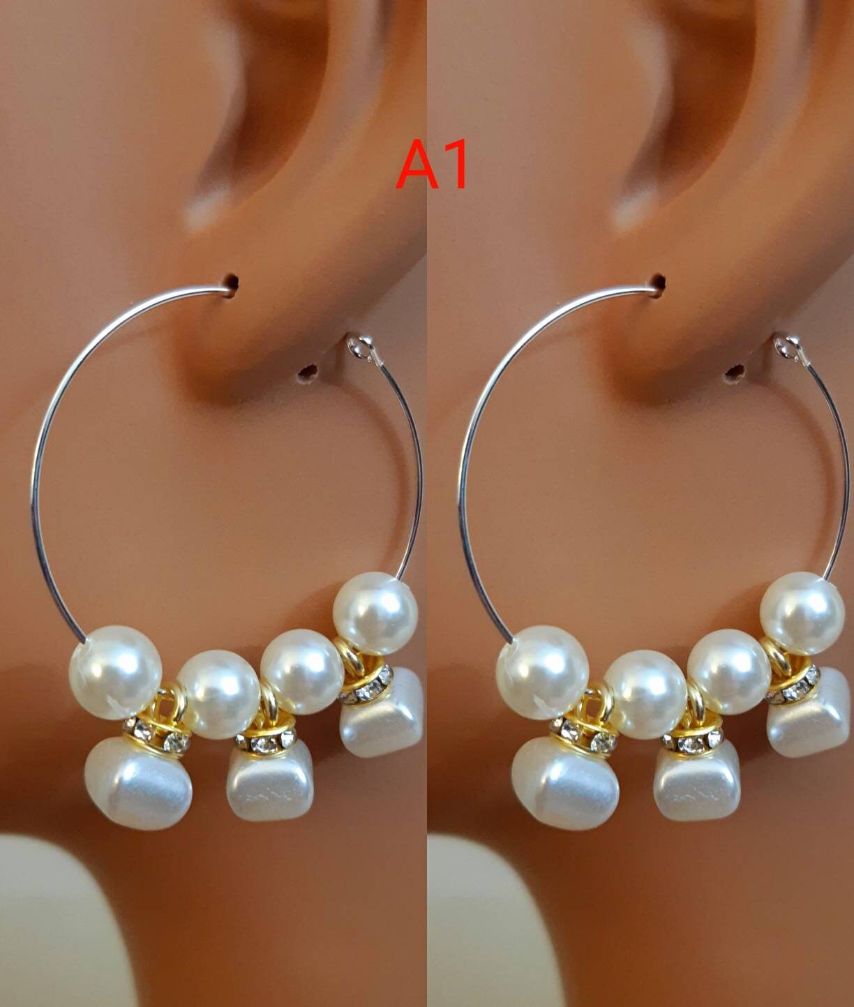 Fashion Big Hook Earring New Design Fashion Pearl Earrings Party Earrings Sparkling Earrings Shipping Today