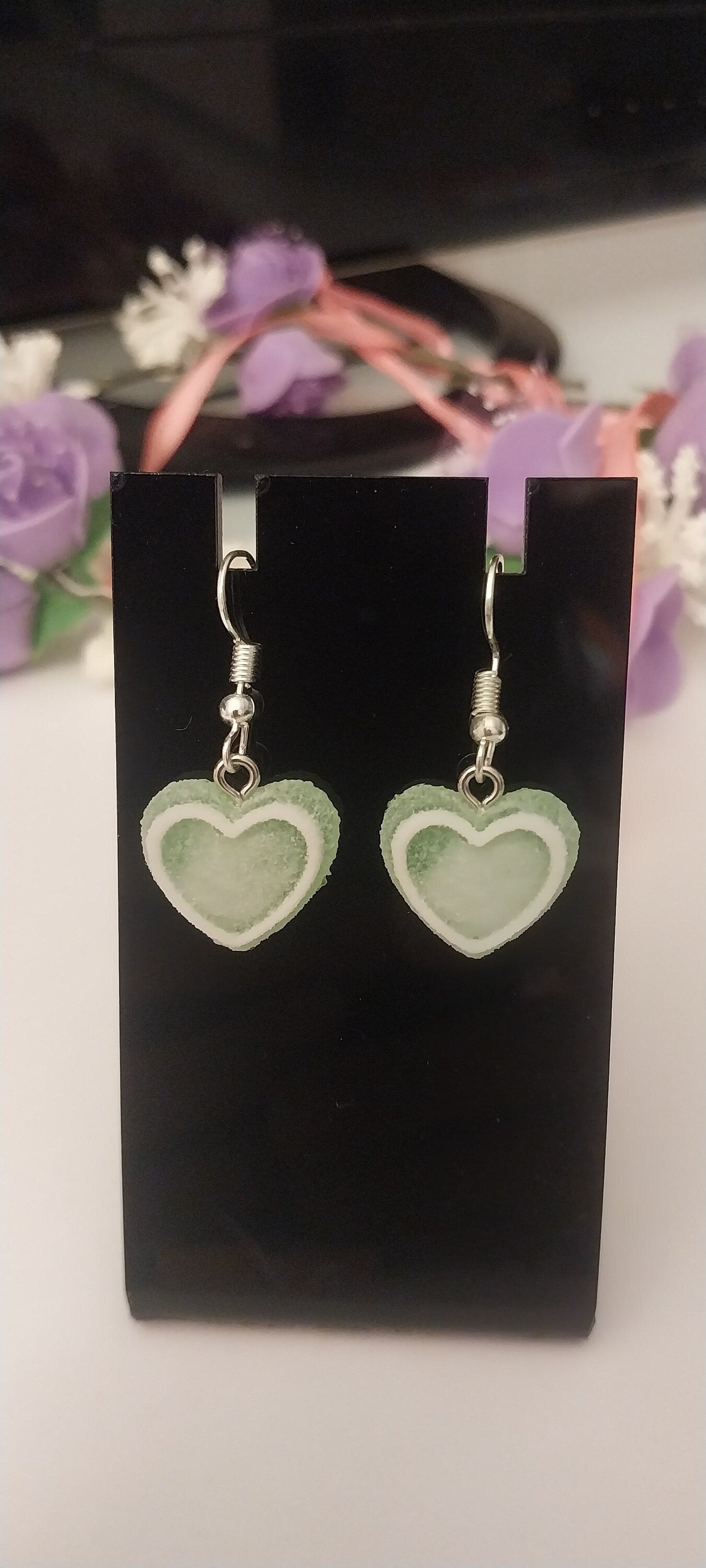 Heart Earrings Cake Earrings Stylish and New Design Earrings Handmade Free Shipping