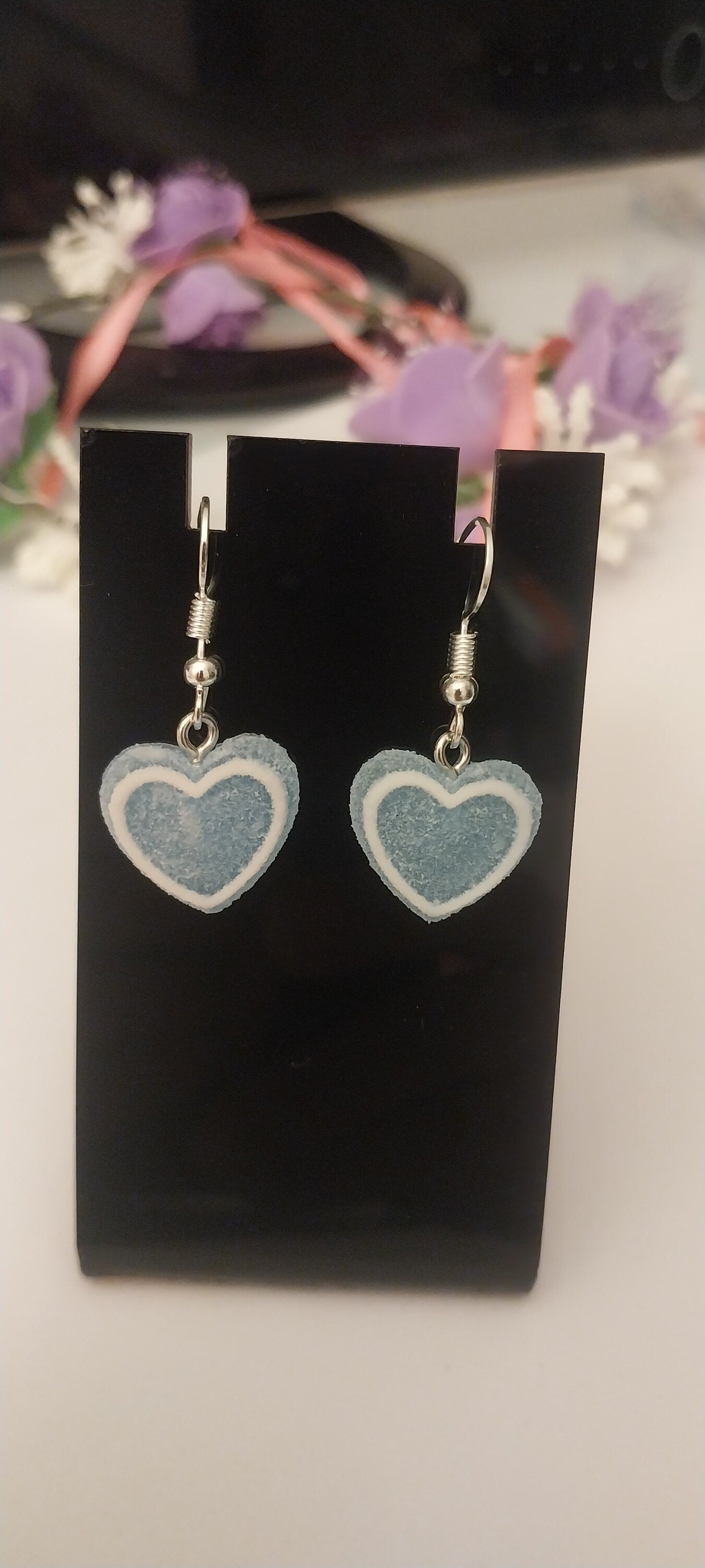 Heart Earrings Cake Earrings Stylish and New Design Earrings Handmade Free Shipping