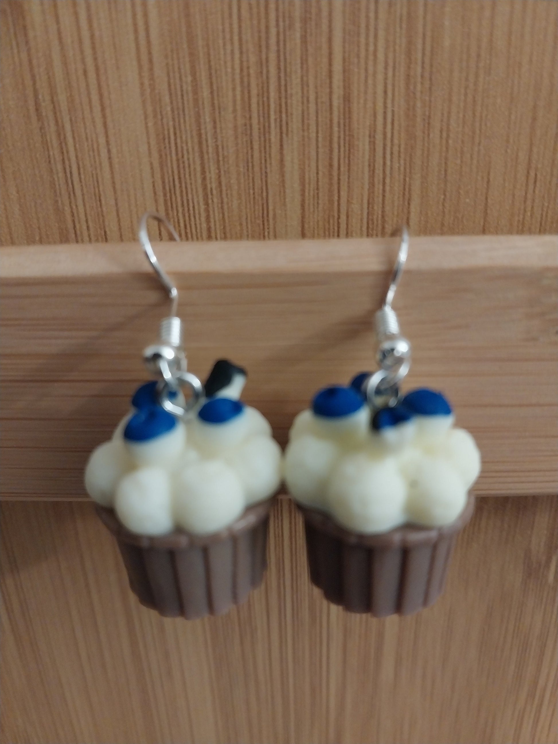 3D Cupcake Drop Earrings Cute Fanny Earrings High Quality Dangle Earrings Bakery Jewelry Free Shipping UFWT040720240009