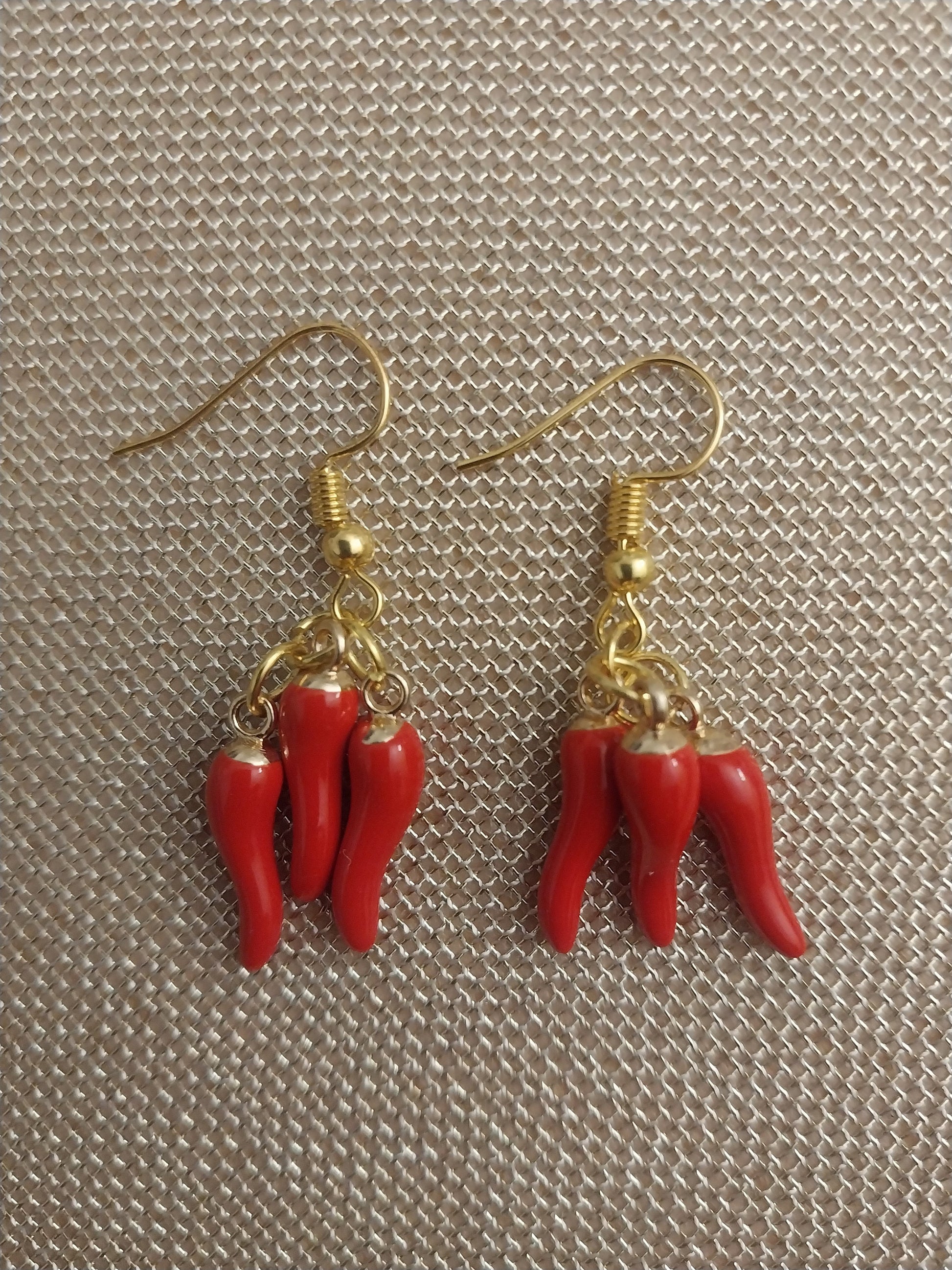 3D Chili Pepper Earrings Red Hot Pepper Earrings Cute Drop Pepper Earrings Spicy Hot Earring Stainless Steel Hook High Quality Free Shipping