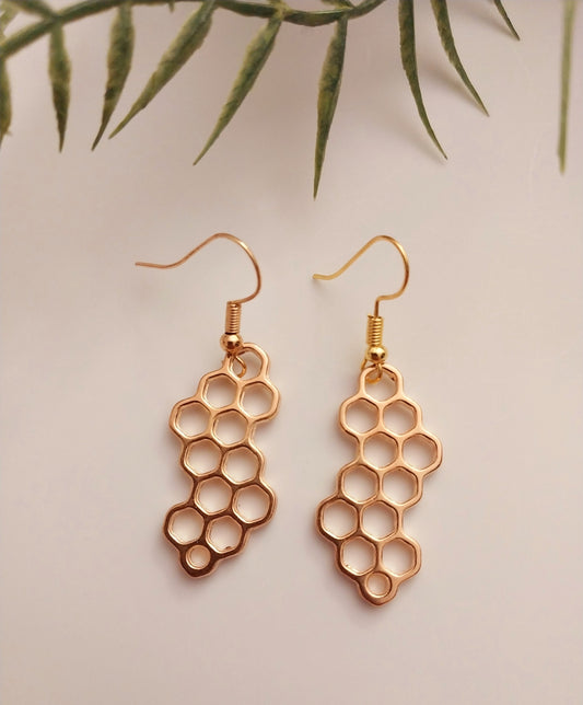 Bee Comb Earrings Shovel Earrings Garden Jewelry Garden Earrings Our Side Earrings Fashion Earrings New Design Earrings Free Shipping