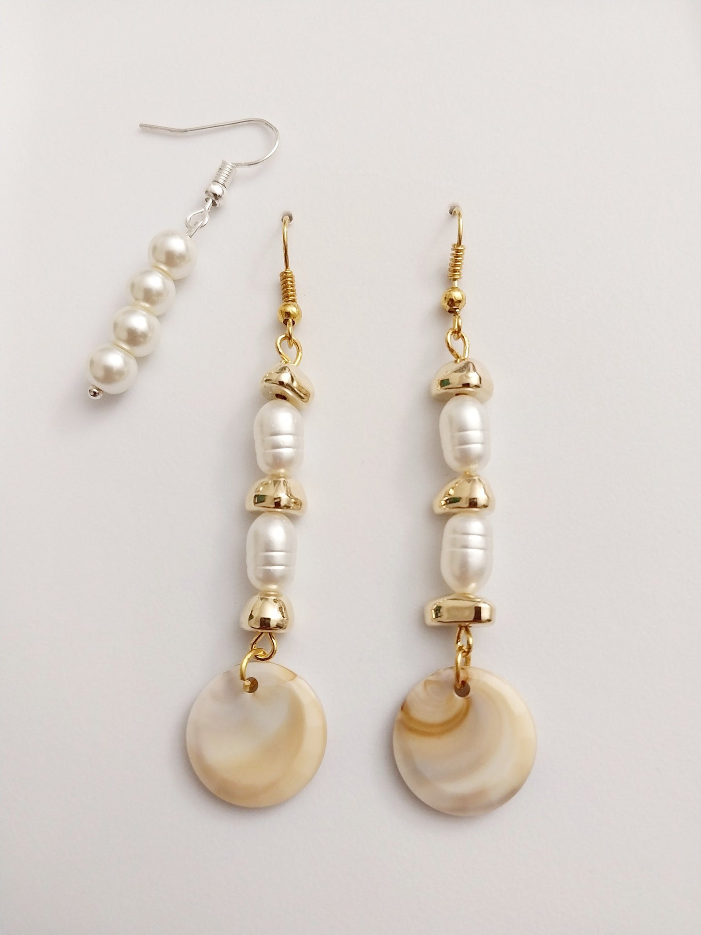 Shell Drop Earring Fashion Pearls Shell Earring Long Drop Shell Earrings New Design Earrings Handmade Free Shipping