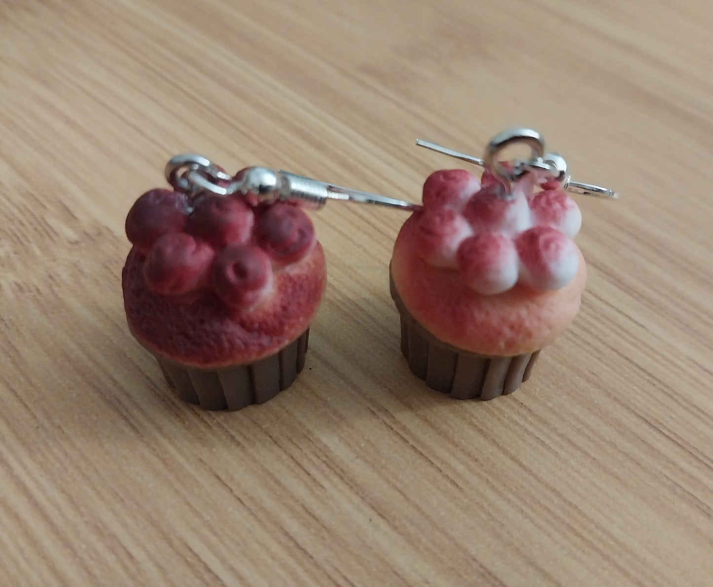 3D Cupcake Drop Earrings Cute Fanny Earrings High Quality Dangle Earrings Bakery Jewelry Free Shipping UFWT040720240009