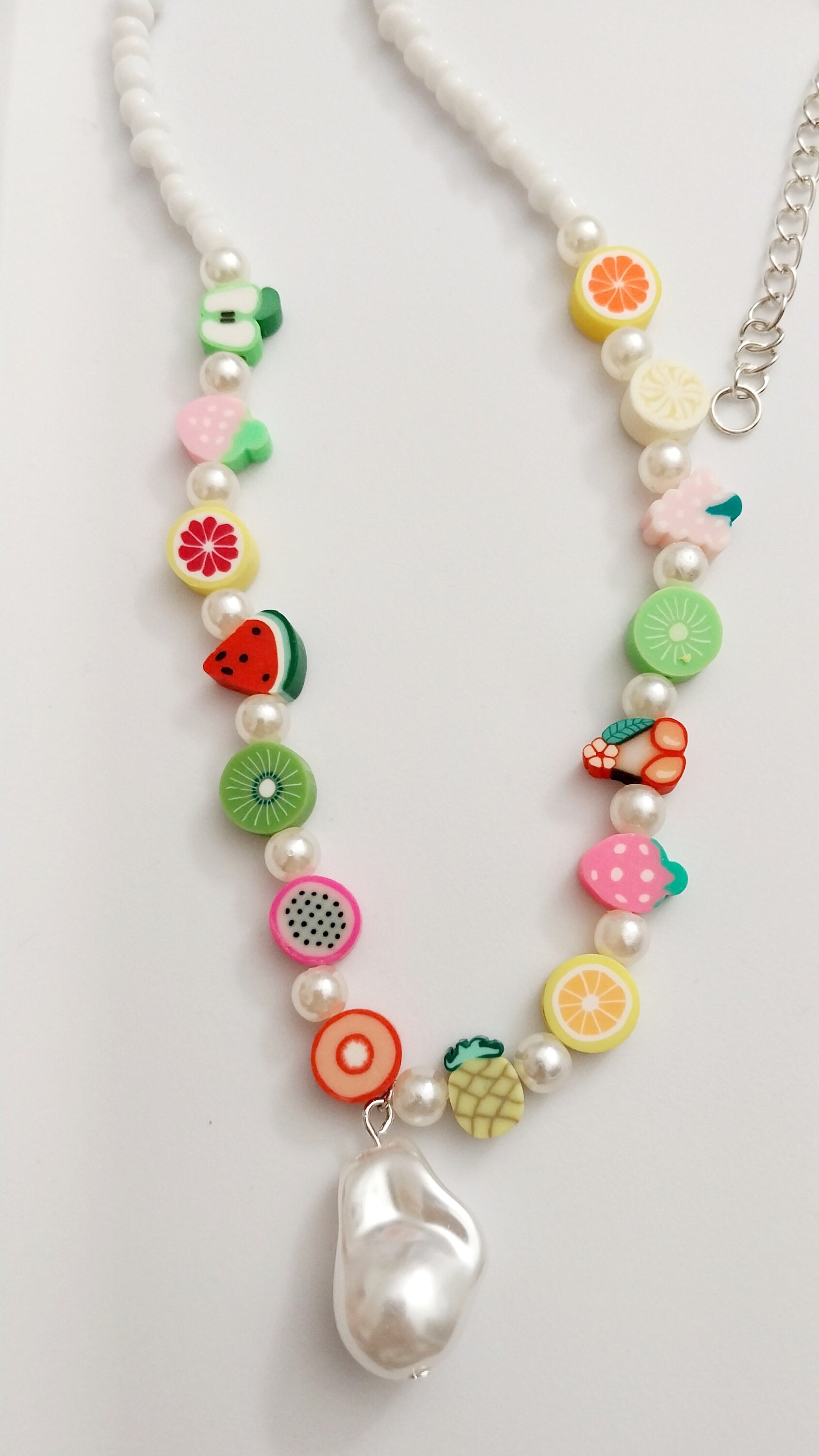 Fruit Necklace Personalized Pearl Drop Jewelry Unique Fashion Necklace New Design Cute Beautiful Suitable for Modern Women Free Shipping