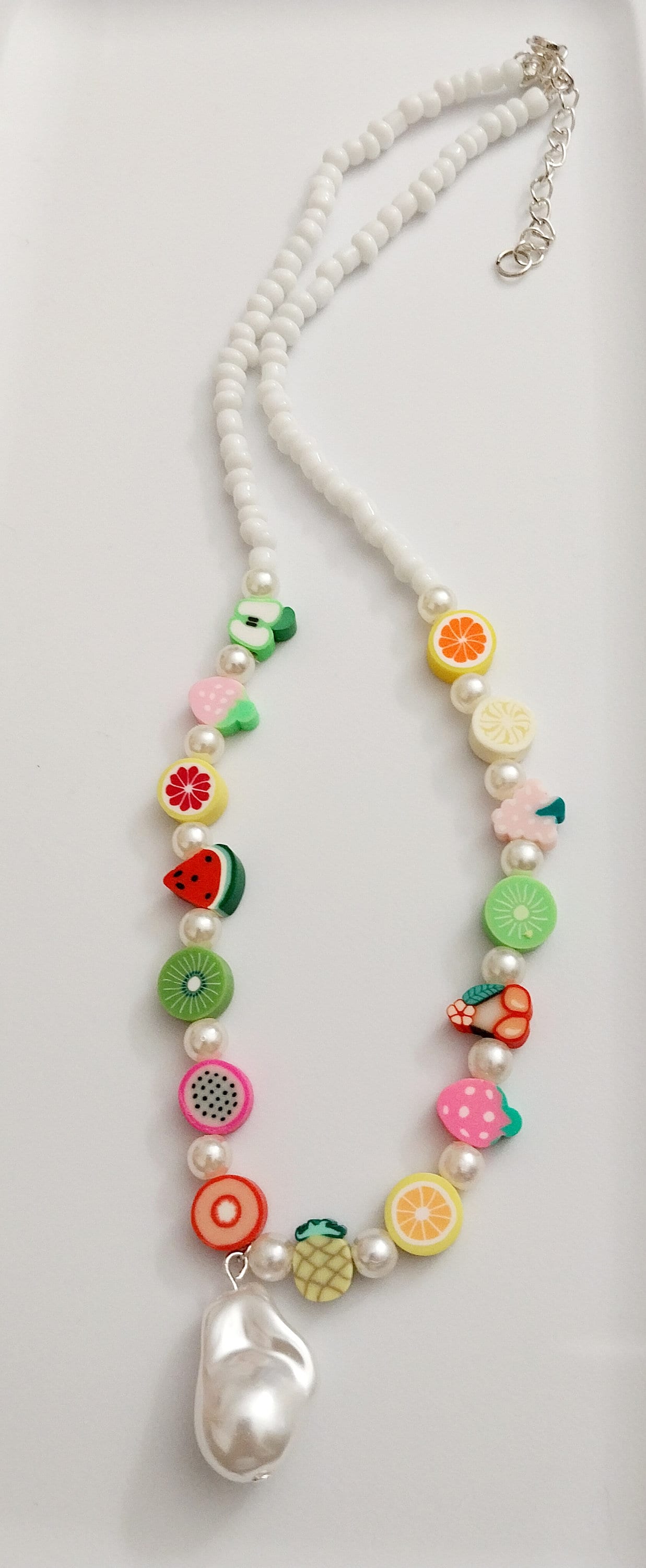 Fruit Necklace Personalized Pearl Drop Jewelry Unique Fashion Necklace New Design Cute Beautiful Suitable for Modern Women Free Shipping