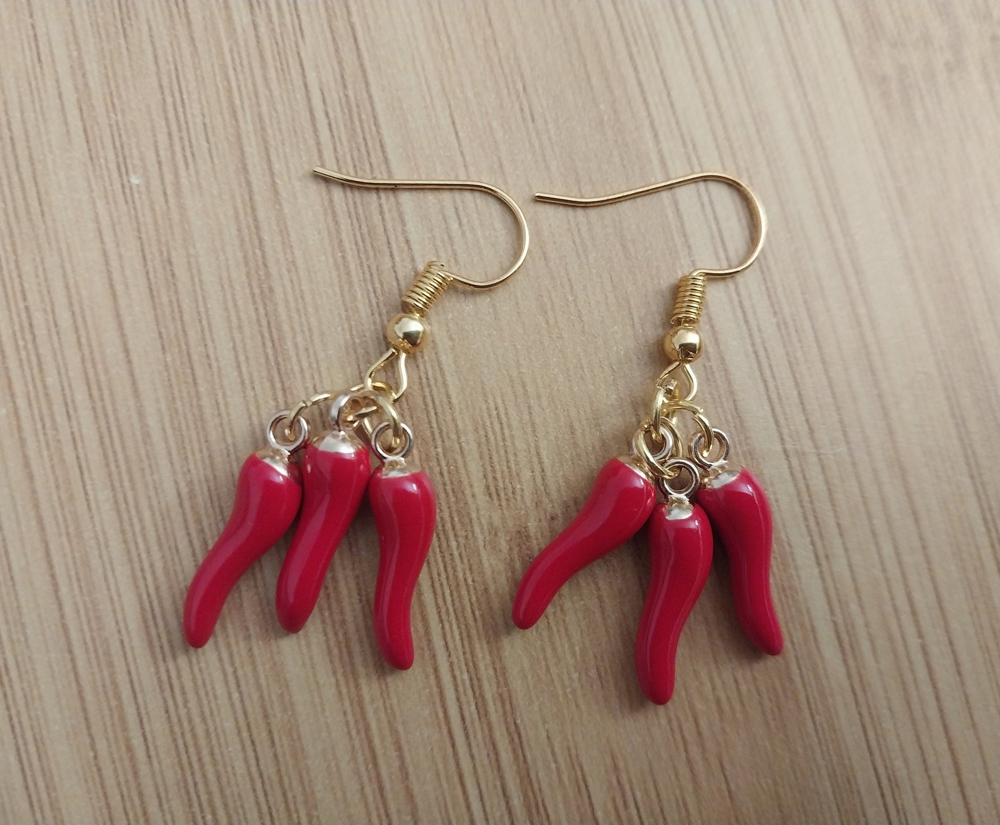 3D Chili Pepper Earrings Red Hot Pepper Earrings Cute Drop Pepper Earrings Spicy Hot Earring Stainless Steel Hook High Quality Free Shipping