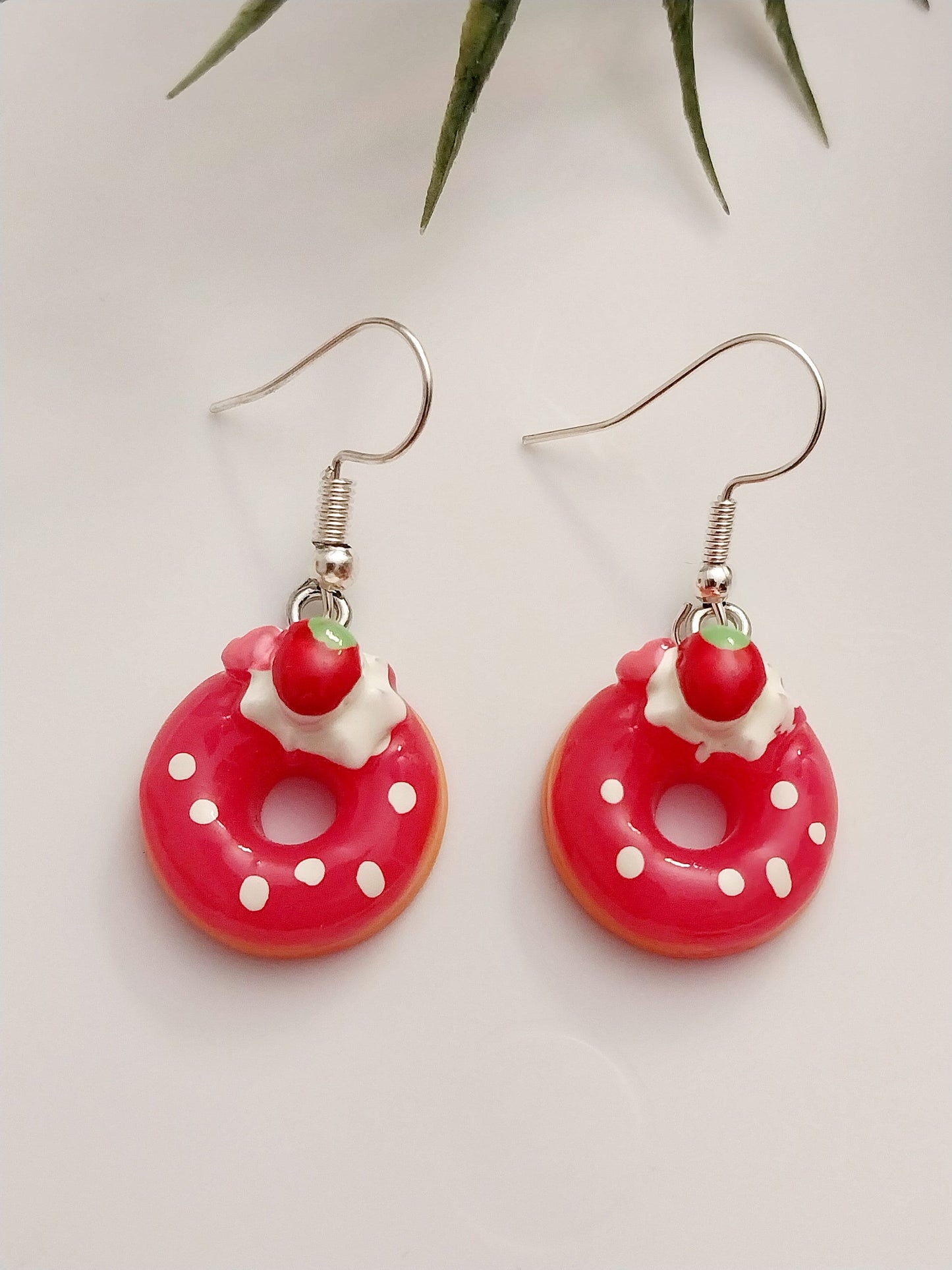 3D Donuts Earrings Fashion Bakery Jewelry Cookie Earrings New Style Earrings