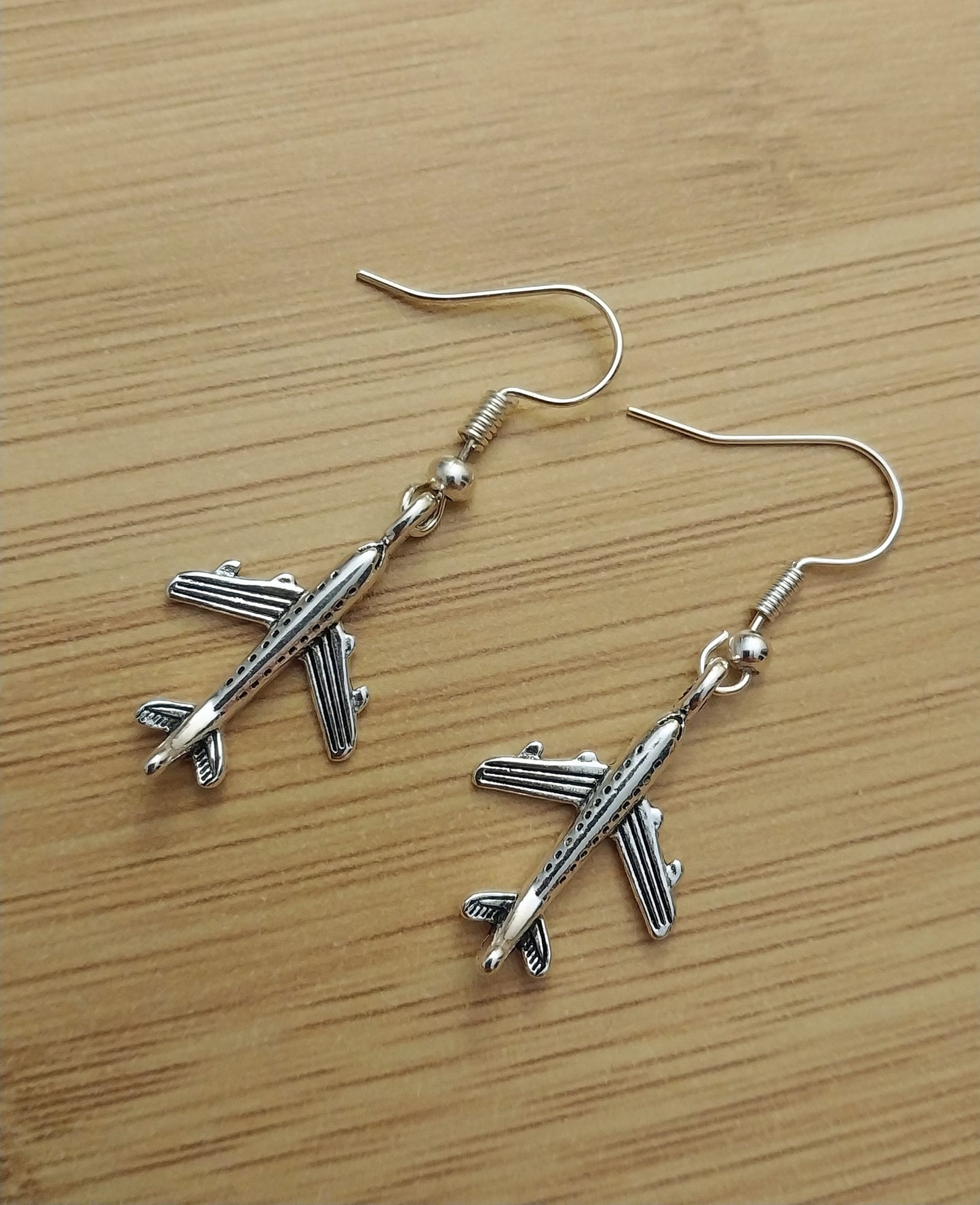 Airplane Earrings Jet Dangle Earrings Airplane Model Earrings Plane Drop Earrings Passenger  Traveler Earrings Flight Earrings Free Shipping