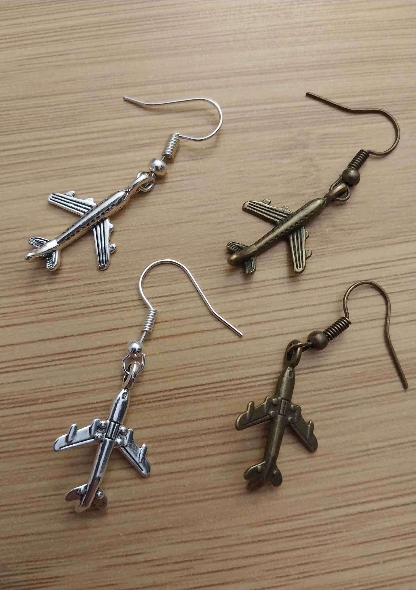 Airplane Earrings Jet Dangle Earrings Airplane Model Earrings Plane Drop Earrings Passenger  Traveler Earrings Flight Earrings Free Shipping