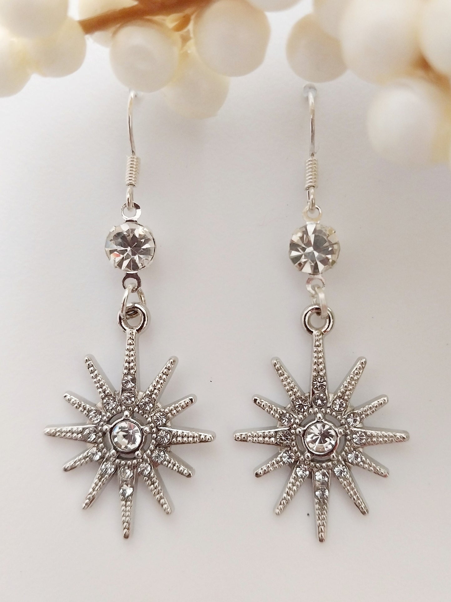 Sunshine Earrings Sterling Silver Dangle Earrings Unique Shine High Quality New Design Sparkling Fashion Jewelry Free Shipping